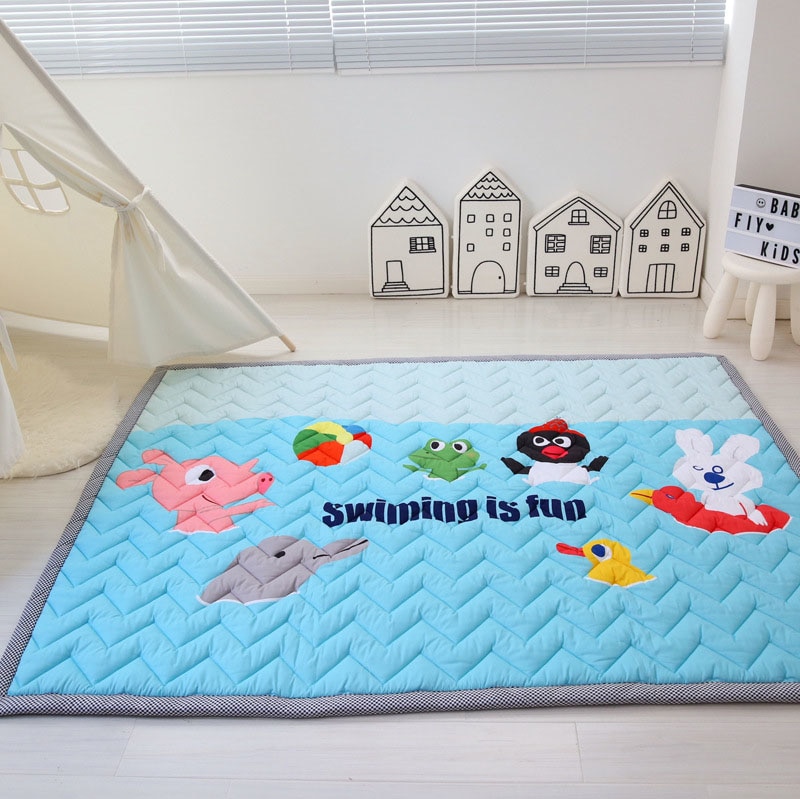 Kids Play Mat Thick Washable Carpet